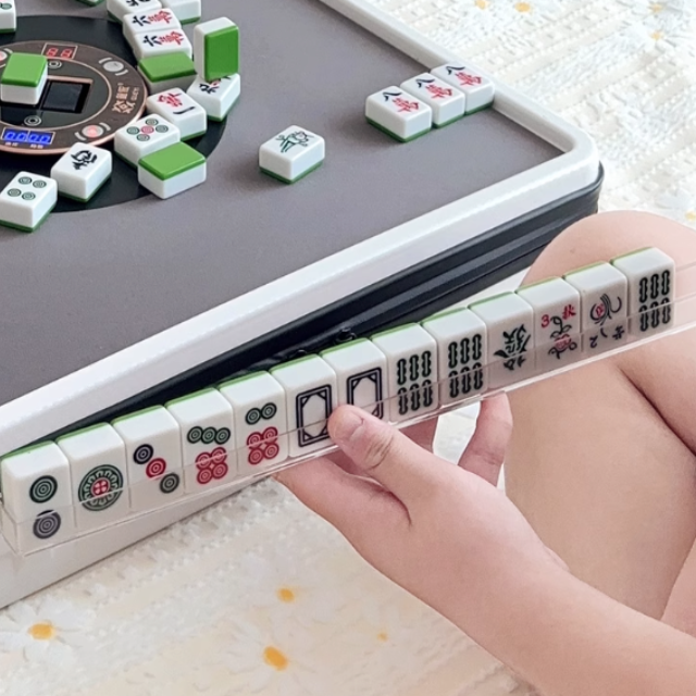 A024-04 🀄️ 2025 Portable Fully Automatic Mahjong Table