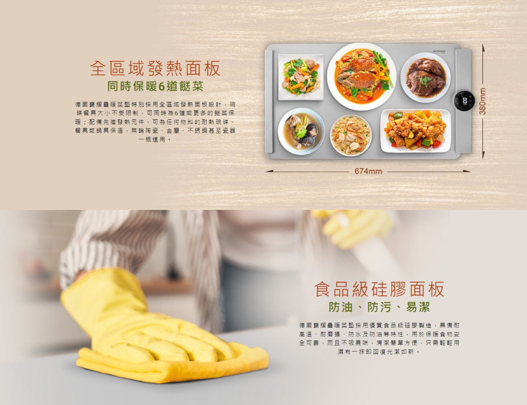 A010-01 德國寶 FWM-125 可折疊食物保溫墊