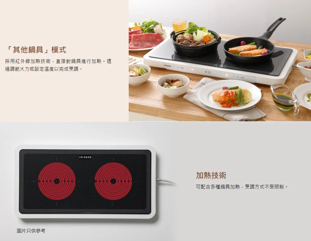 A008-03 Panasonic NF-M1 Multi-Function Electric Hot Plate