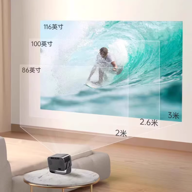 A011-07 📽️ Switch K6 Portable Home Projector (International Version)
