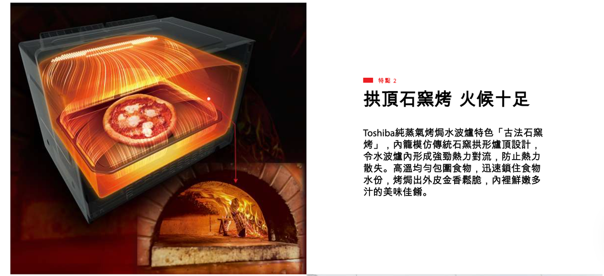 A021-03 TOSHIBA ER-TD5000HK 30L Pure Steam Convection Oven